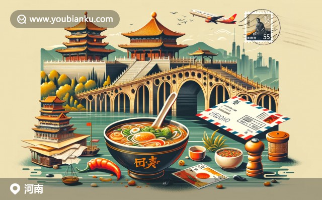 青海省河南蒙古族自治县：蓝天白云下的藏式建筑与牧羊文化，邮局创意设计展示地区特色