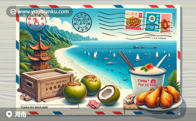 乌海市海南区特色插画：黄河、蒙古包、乌海湖与邮政元素的完美融合，显示016000邮编地区